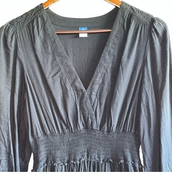 Women's Old Navy Black Long Dress - Picture 3 of 10